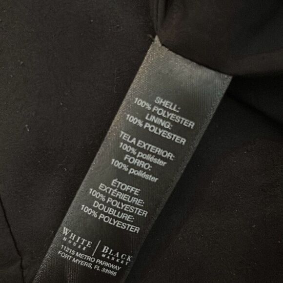 White House black market Editor‎ blazer longer one button business casual jacket - Picture 4 of 10